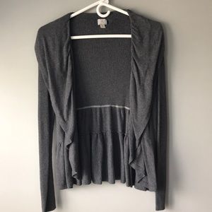 Grey Converse All Star Sweater/Cardigan
